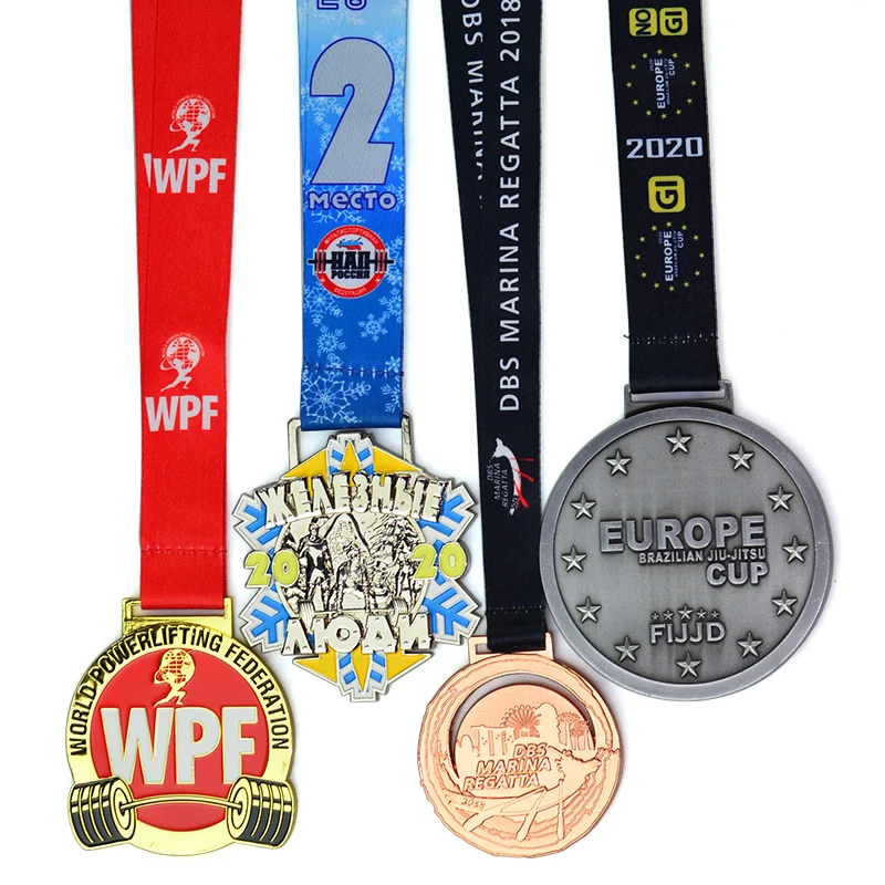 No Minimum Medals Manufacture Metal Soccer Football Basketball Volleyball Gymnastics Dance Sport Race Finisher Medals Custom