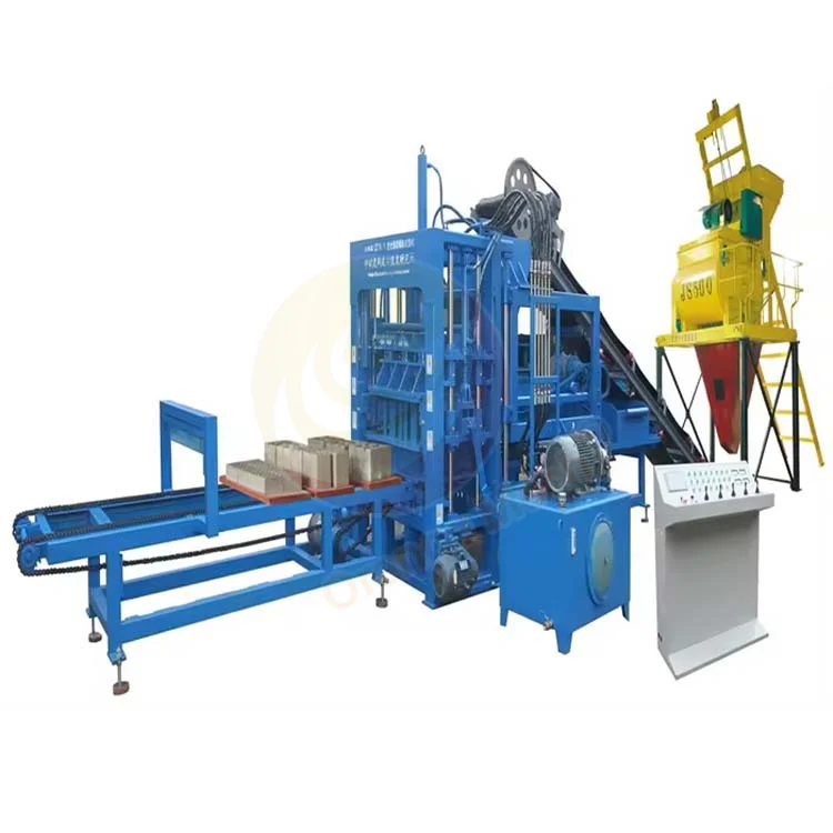 2021 Hot Sale Cement Concrete Block Brick Making Machine  Automatic Interlocking Pavement Hollow Bricks Machine
