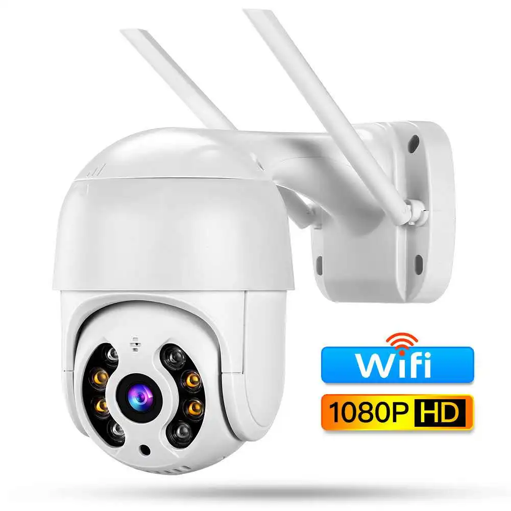  ICsee app Mini PTZ HD 1080P беспроводная Wi-Fi IP-камера безопасности наружная Водонепроницаемая ptz-камера