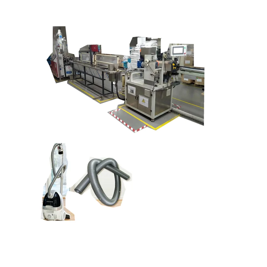 Swimming pool cleaning equipment use hose production