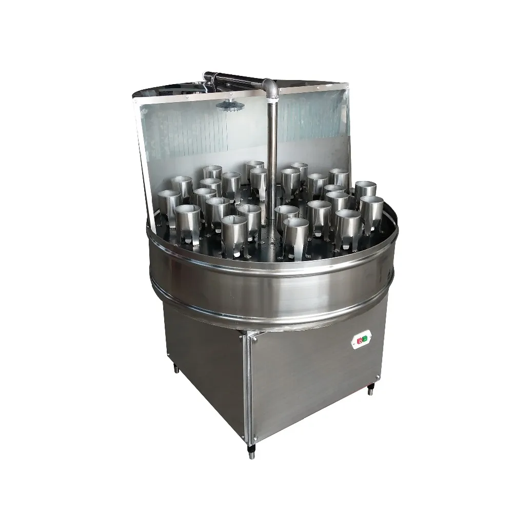 
Semi automatic small bottle washing machine used bottle washing machine 