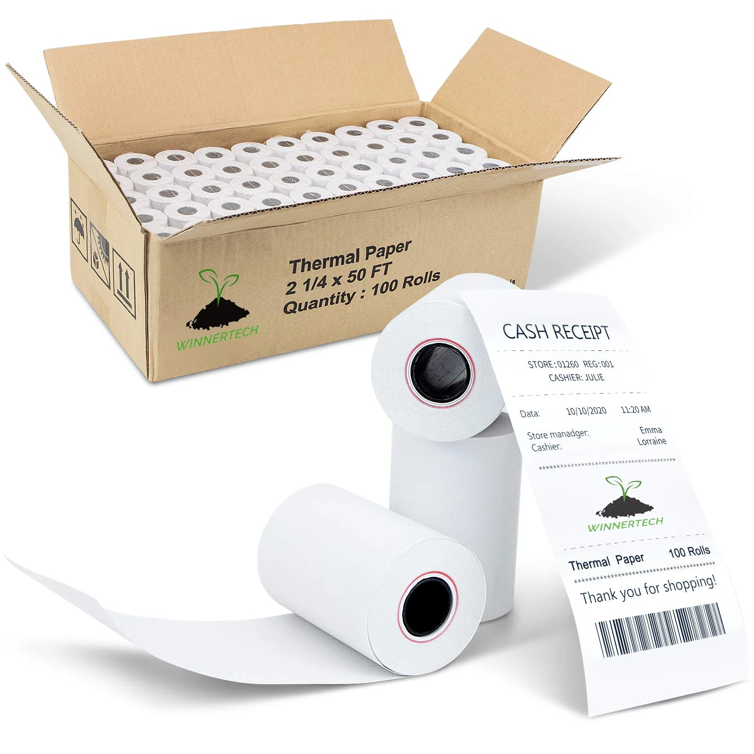 Direct Pos Rollos Papel Termico Tikt De 80Mmx80 Thermal Receipt Paper Roll Pos Por 80 80 Cash Register Paper Rolls