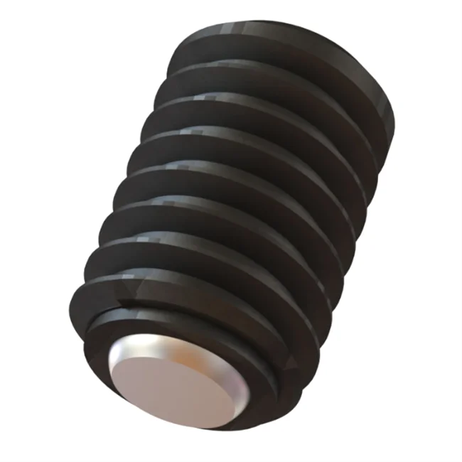 Пользовательские push fit пружинный шаровой Плунжер с резьбой Пружинные плунжеры плоским носом