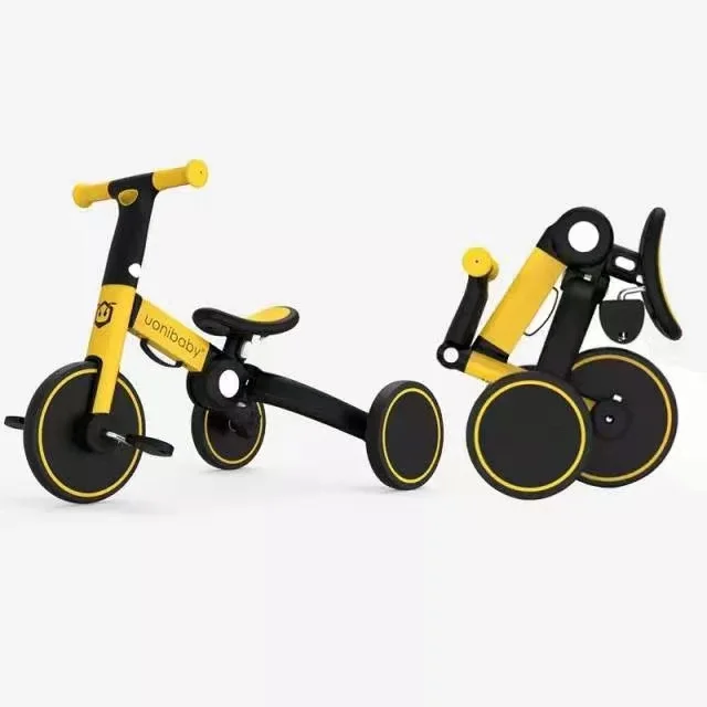 UONIBABY 4 in 1 Infant Balance Car Child Stroller Trolley Pedal Tricycle Flatbed