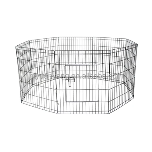 Pet Supplies produces high quality DIY puppy dog fence Assembly Pet isolation Wire fence Portable cat and dog fence set