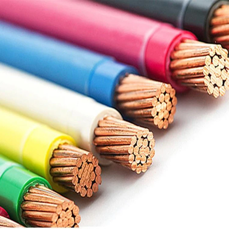 Thhn Thwn Copper Conductor PVC Insulated Nylon Sheathed Cable and Building Wire 8/7 10/7 12/7 14/7 AWG