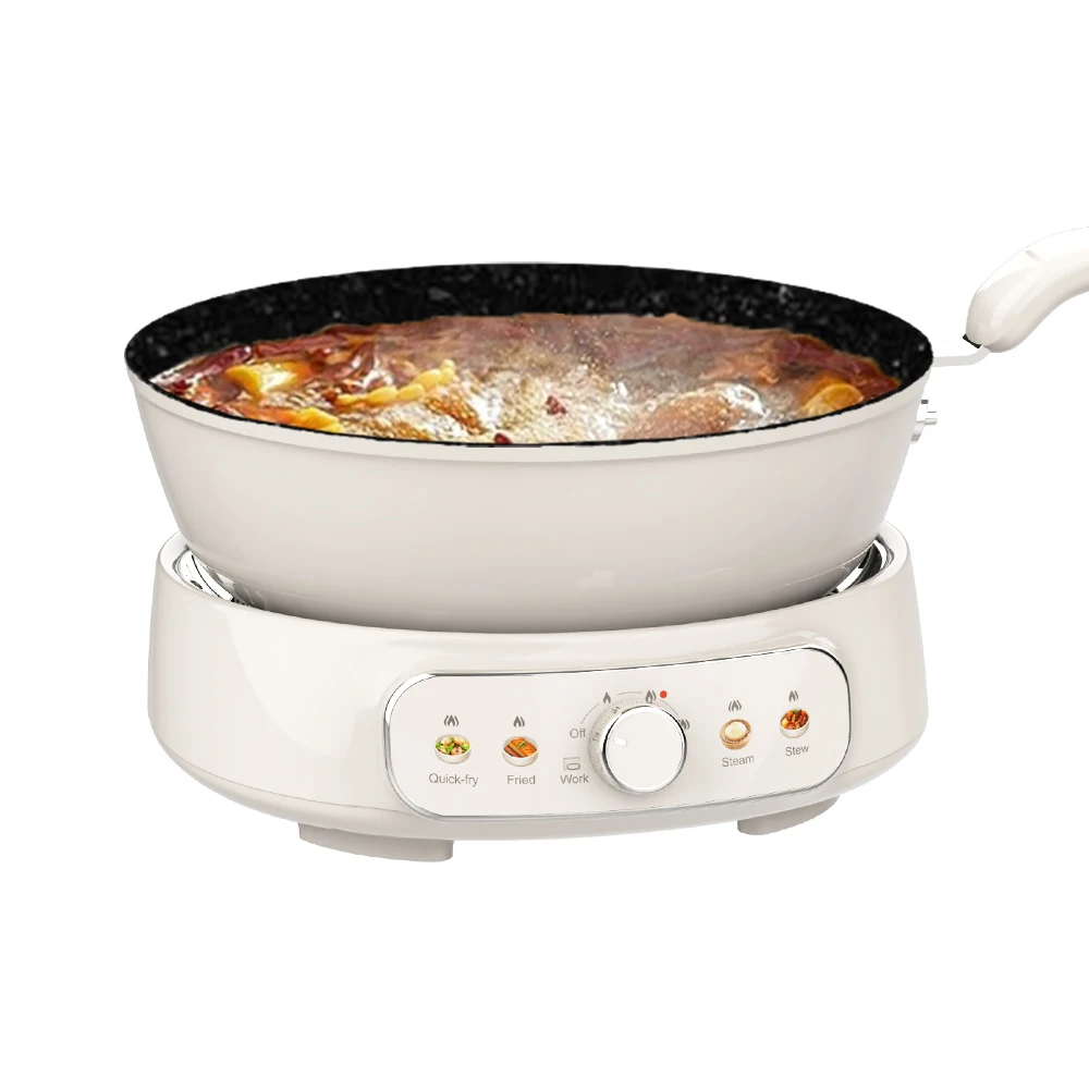 Household Adjustable Heating Multi Detachable Electric Frying Pan