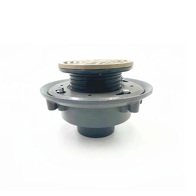 Commercial and residential Use Trap Cover Water Stelth Hidden Outdoor Hair Catcher Strainer Kitchen  Brass Floor Drain