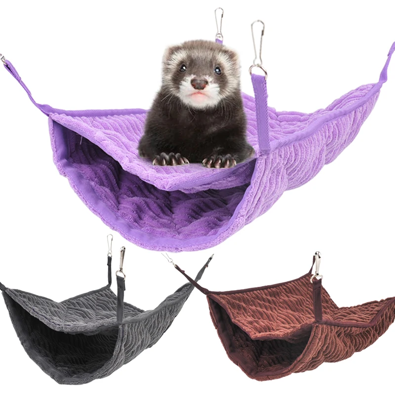 2022  New Pet Supplies Winter four-legged pet pad  flannelette cotton nest pet hammock