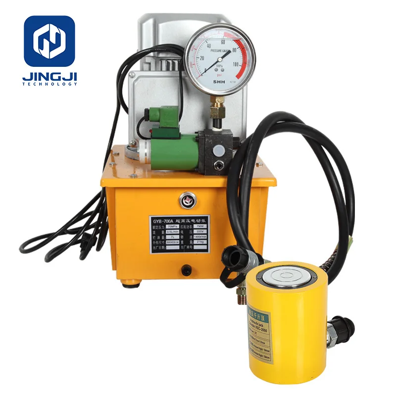 Lifting Single Acting Low Height Ultra-thin Hydraulic Cylinder Jack 5 - 50T tools