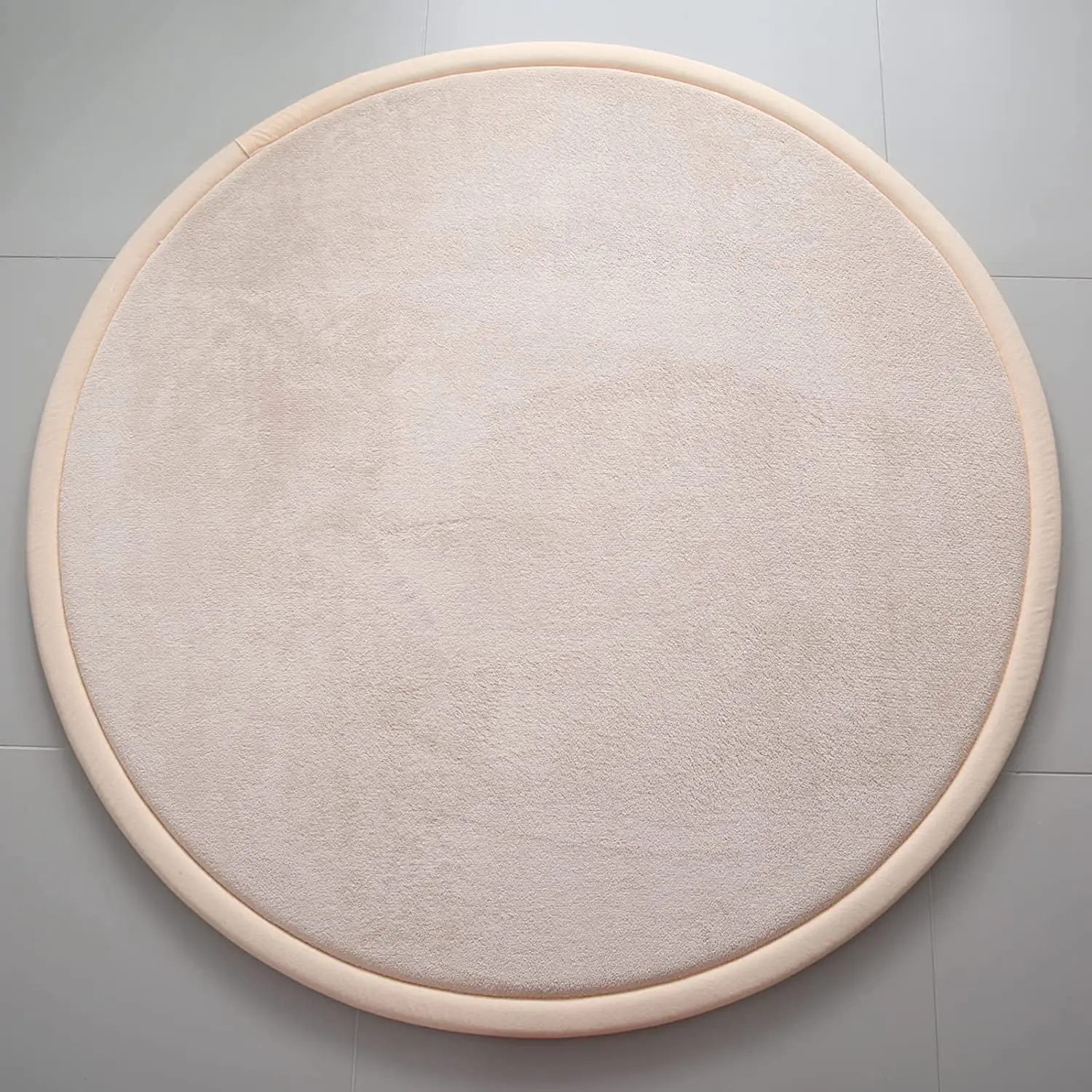 Factory production Thick soft  Kids Round rug comfort cushioning   Tatami mat Carpet Memory Foam baby Crawling play Mat