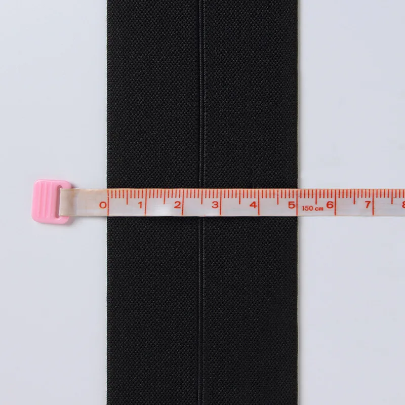 CQ Wholesale 5mm Soft Comfortable Elastic Nylon Spandex Hemming Tape Colorful Webbing for Jacket Cuffs and Intimates
