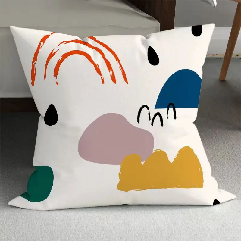 high quality professional digital printed custom size decorative pillow case, cotton anti-pillowing sofa throw pillow case cover