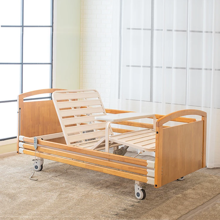 2020 Top Sale High quality Modern Home Care Electric remote control hospital bed Nursing Bed for the elderly