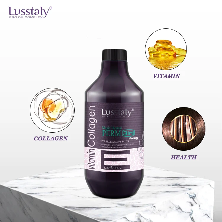 LUSSTALY Best Hair Straight Cream Permanent Salon Use Japanese Nutritional Formula Hair Perm Straightening Lotion 3 in 1
