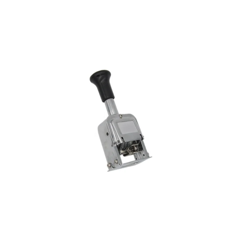 Quality office used pro-line 3-wheel automatic numbering machine stamper with black ink