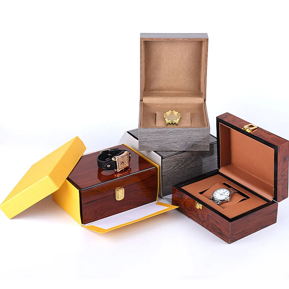 Luxury High-end Jewelry Wooden Box Wood Crafts Wooden Boxes and Wall Signs for Watch