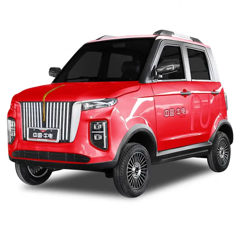 
New Matte Black Apricot Silver Mini Electric 4 Wheel Car For Adults 