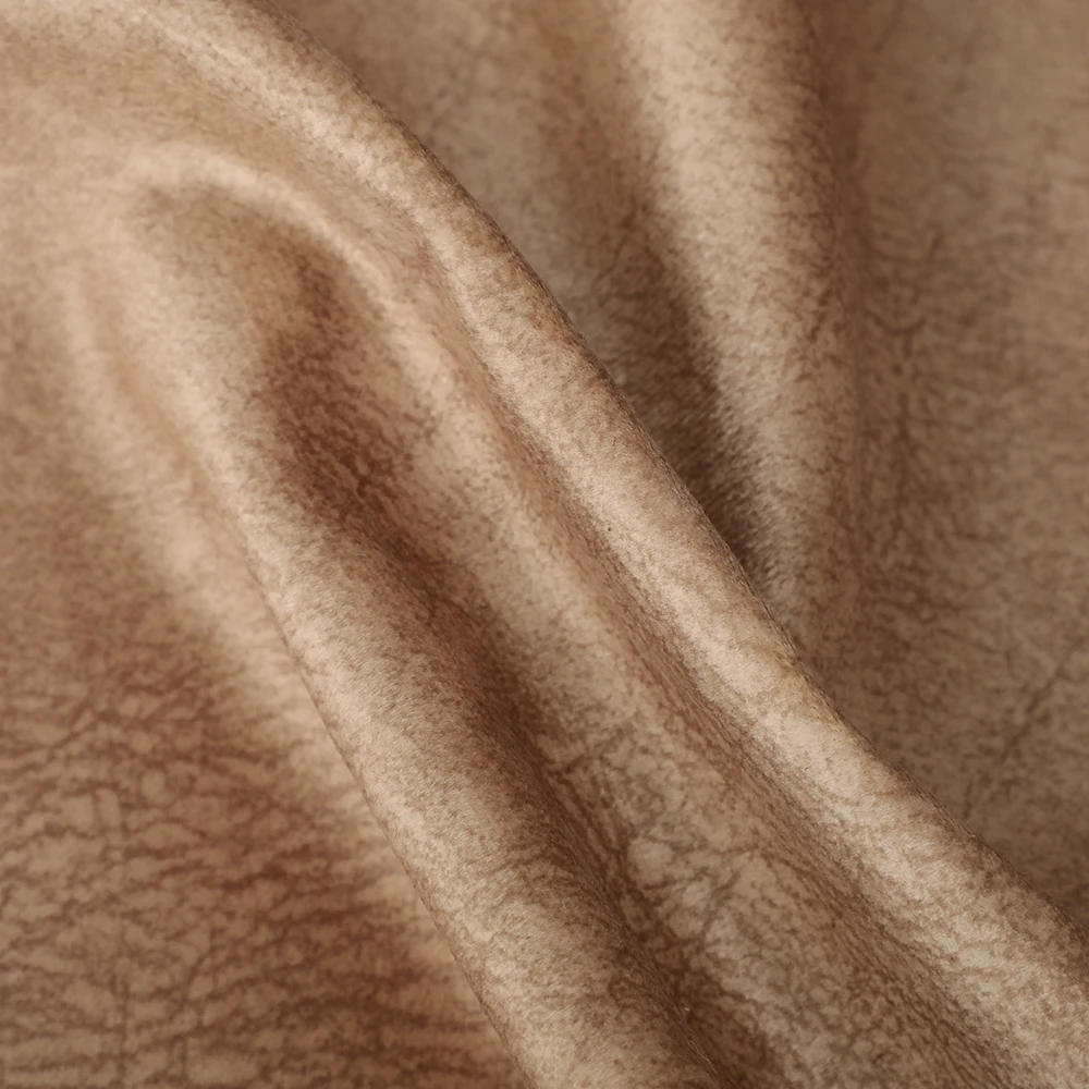 100% Polyester Printed Velvet Sofa Fabric Plain Style Knitted Medium Weight for Upholstery Direct from Manufacturer