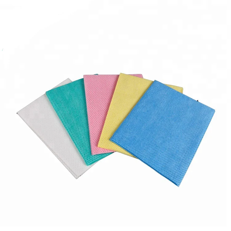 High quality kitchen wipe viscose polyester nonwoven fabric wipes