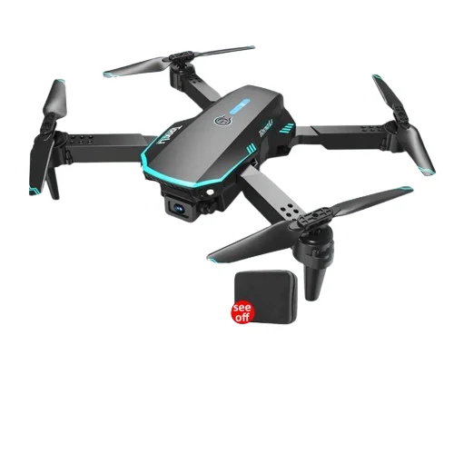 E88 HD 4K Drone - Foldable RC Quadcopter with Dual Cameras, Wifi, Kids Toy