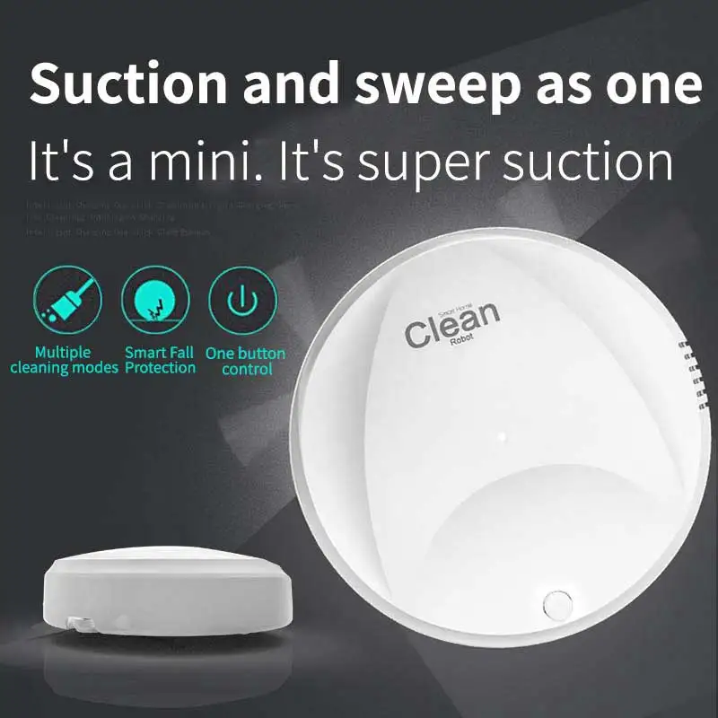 3 in 1 Smart Home USB Rechargeable Low Price Robot Cleaner