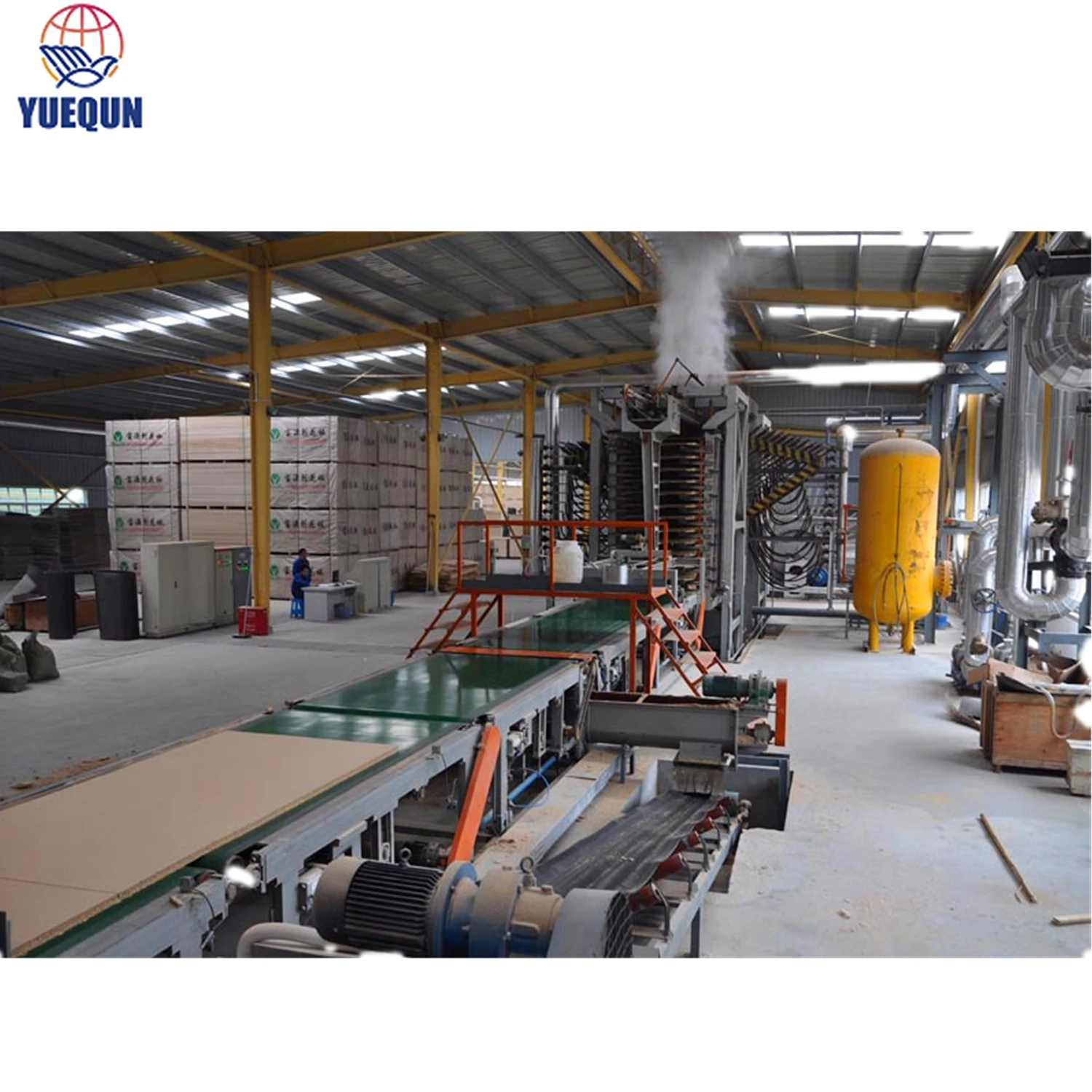 Hot Press Machine for Particle Board Production Equipment for Chipboard and Plywood OSB Line