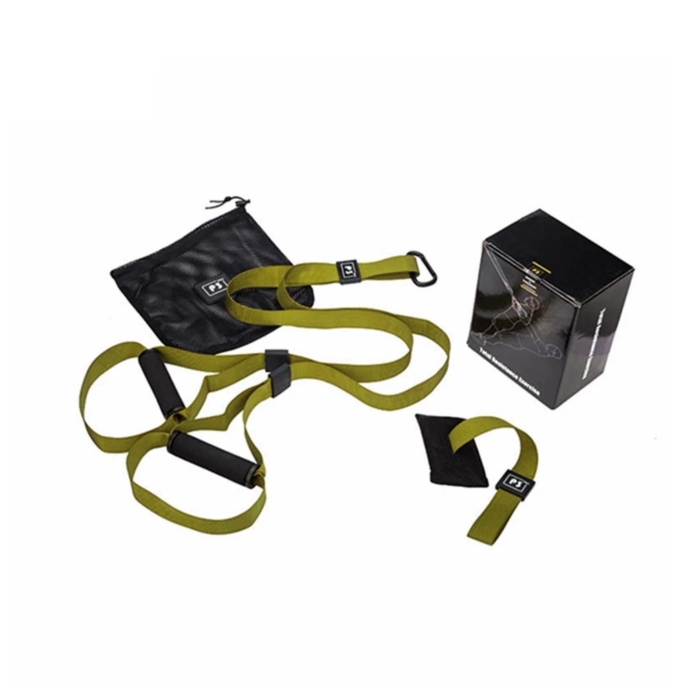 Timecreate Home Gym Workout Suspension Resistance Band Strength Trainer Straps