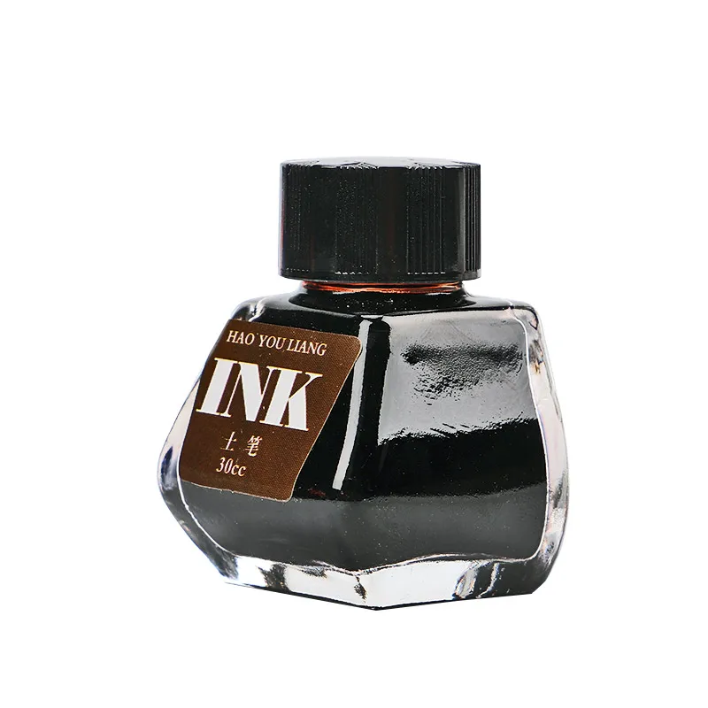 Supercolor Excellent Quality 30ML 16 Color Student Handwriting Fountain Pen Non Carbon Bottled Ink