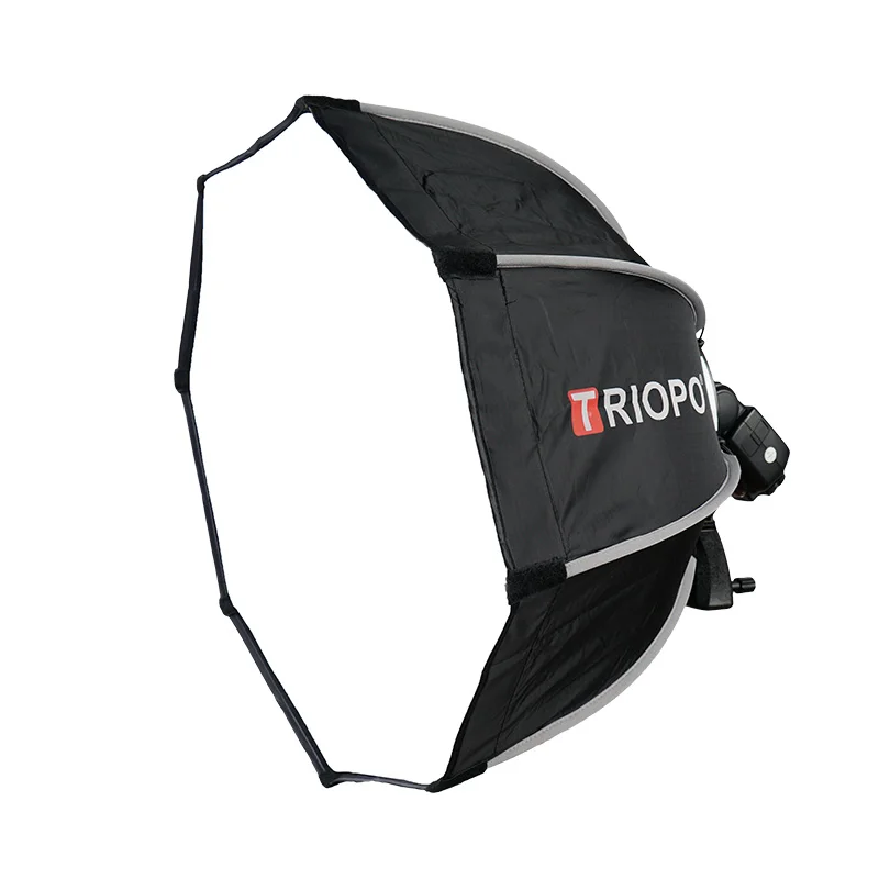 Triopo Ks2-120 120cm Photography Lightbox Photo Studio Professional Softbox Octagonal S-type Bracket Mount Softbox Diffuser