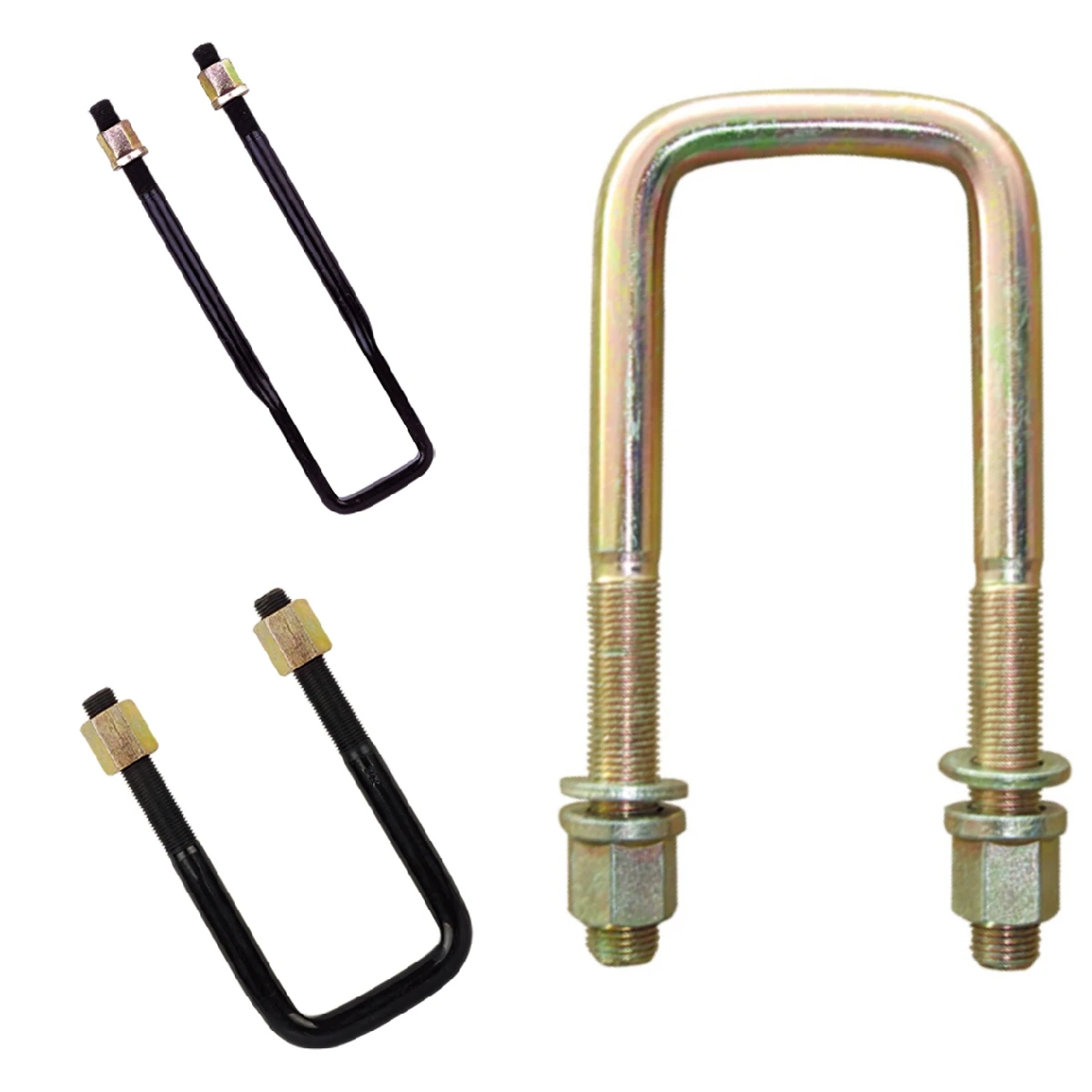 Hot factory sale M20/24*92/102*205-280 grade 8.8/10.9 /12.9 Volv o Heavy truck u-bolt For Leaf Spring with oem service