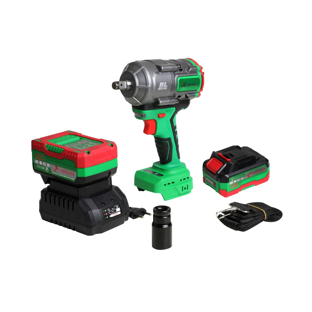 BINLI 1/2 Inch 350NM 600NM 1000NM Brushless Motor Li-ion 21V Battery Cordless Impact Wrench for Maki ta Impact Gun