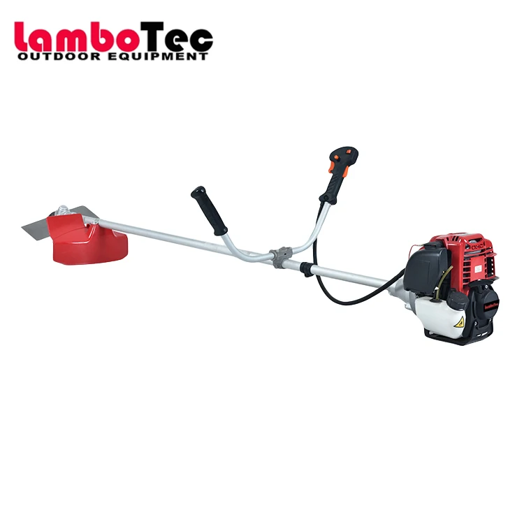 Lambotec Shoulder type brush cutter 4 stroke GX35 grass trimmer for paddy harvester