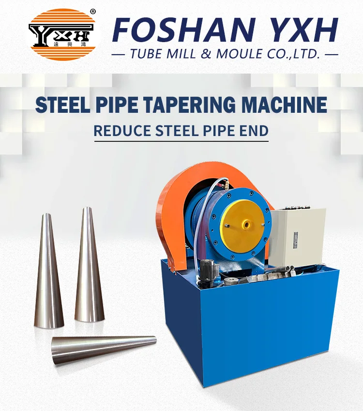 Hot Sale Tapering Machine for Stainless Steel Carbon Steel Galvanized Steel Pipe