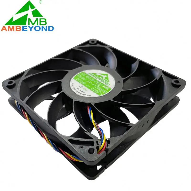 12025 5v 24v Mini 12 Volt 4 Pin Ventilation 12v 120mm Powerful Cooling Fan For Module