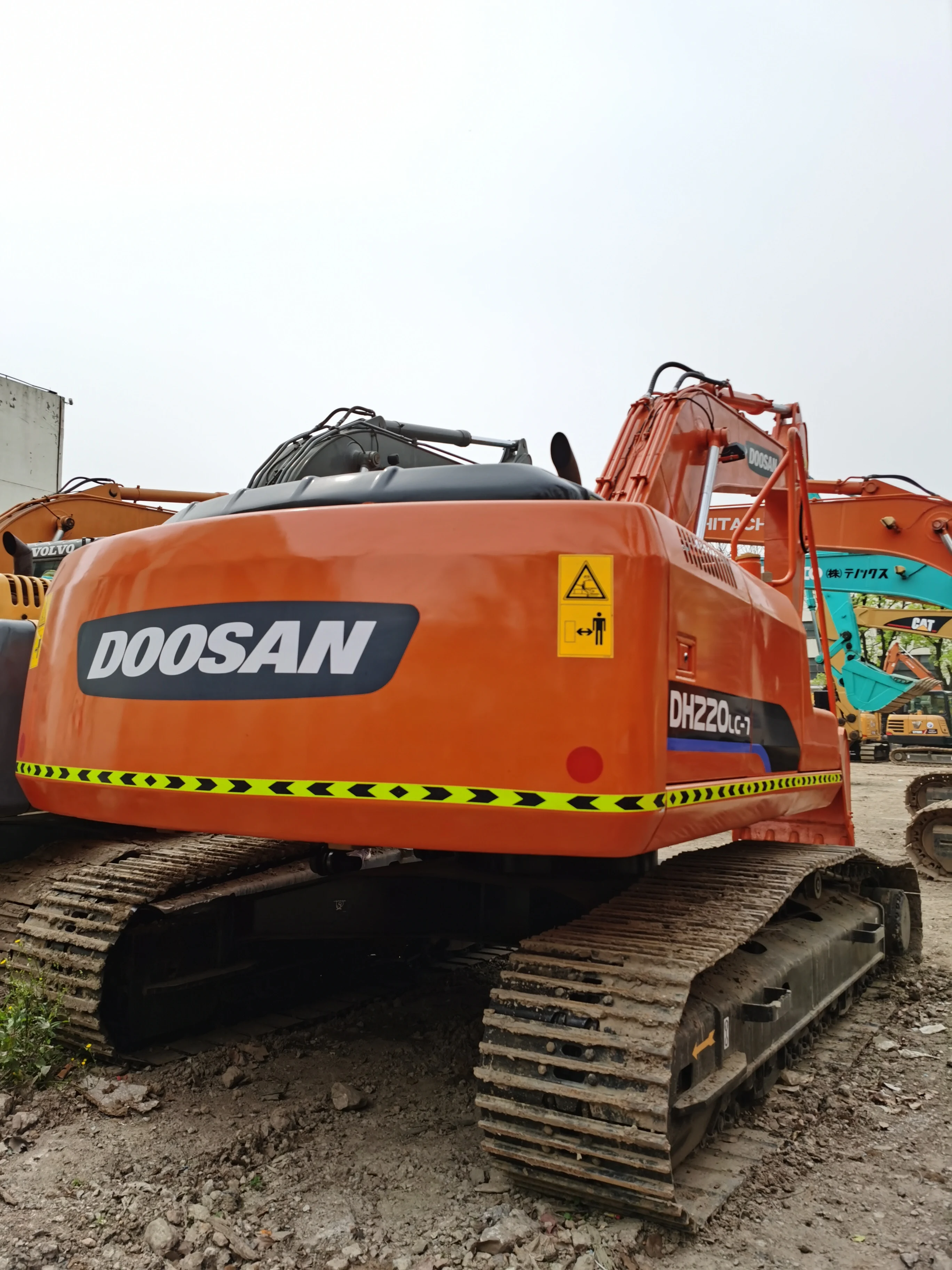Б/у экскаватор гусеничный 22ton экскаватора doosan DH220 DH220LC-7 экскаваторы для