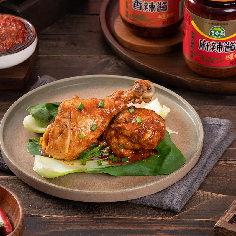 Jixiangju Factory Wholesale Sichuan Spicy promotional hot sauce