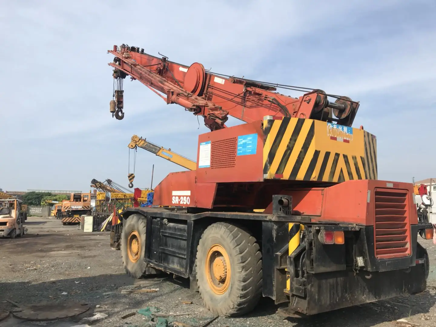 Original kato used truck crane 25ton sr250 sr300 sr350