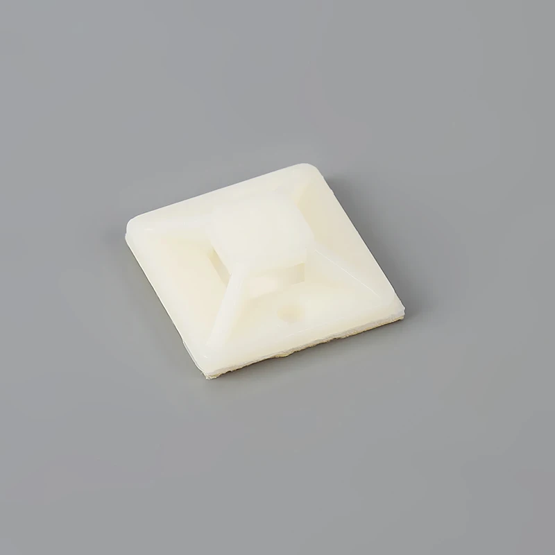 Free samples eco-friendly high quality tie mounts nylon adhesive cable tie mount base zip tie mount