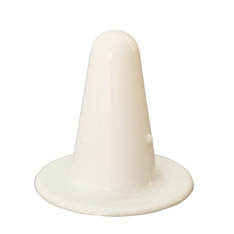 White plastic  fake nipple for cow  milking machine spare parts