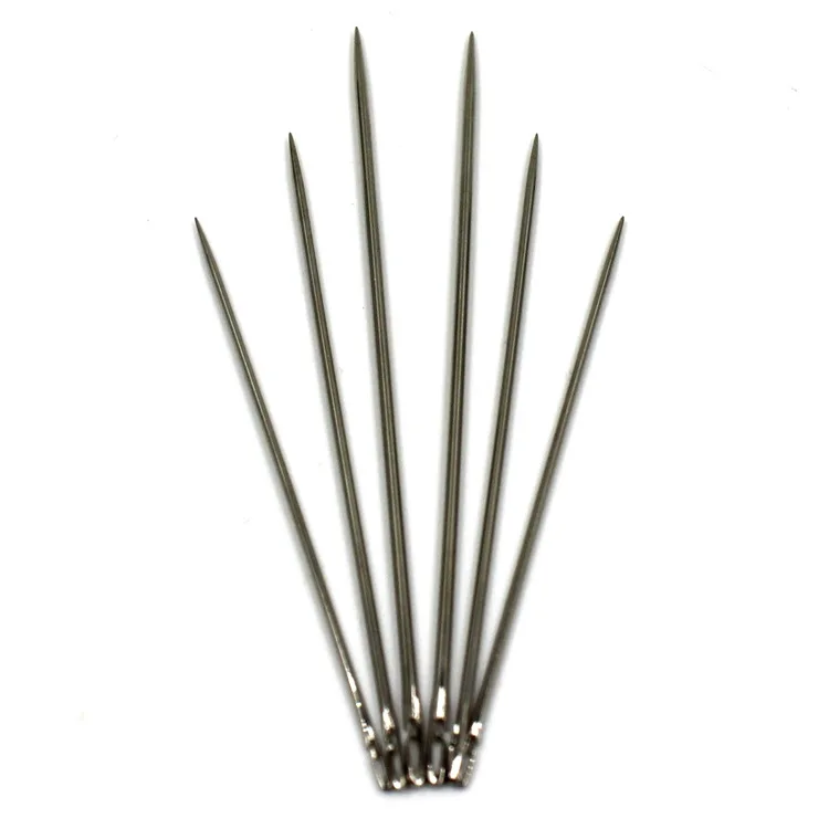 Stainless Steel Needles Hand Sewing Crafts Large Big Eye Manual For Embroidery Tapestry Punch Needle agujas de coser
