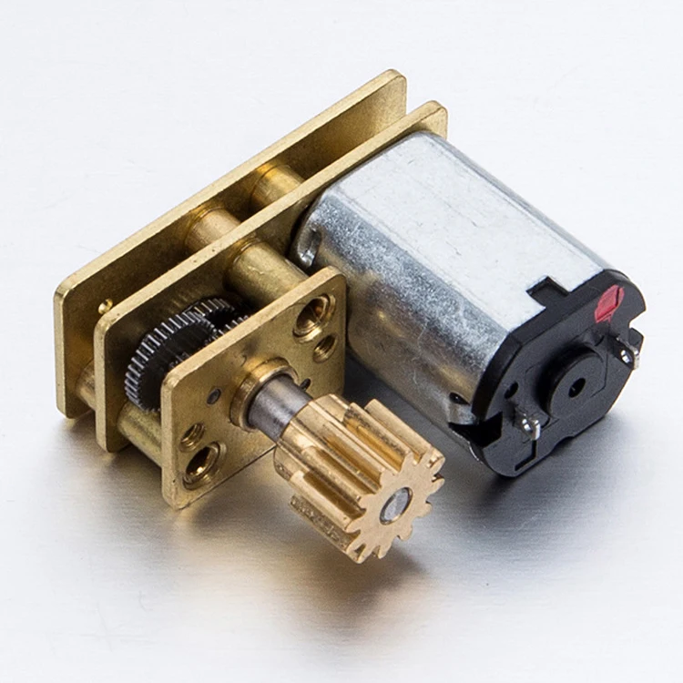 N10 N20 N30 dc spur gear motor 6V 12V micro high torque dc electric motor with right angle worm gearbox