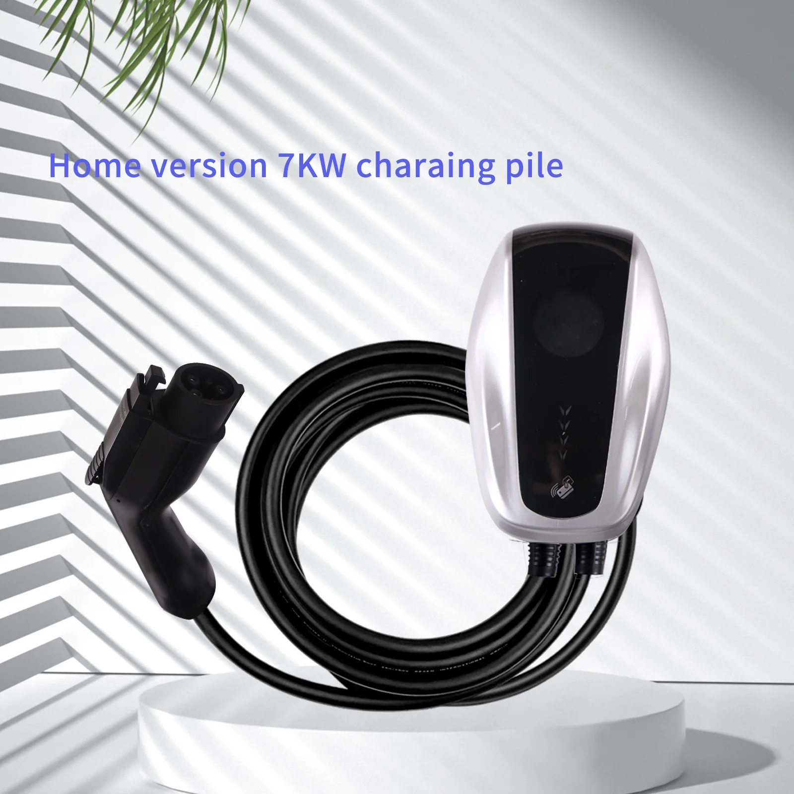 7KW AC EV Charger Wall Box Type 2 Fast Charging Wall-mounted DC EV Charging Stations for Electric Cars Charger 32a