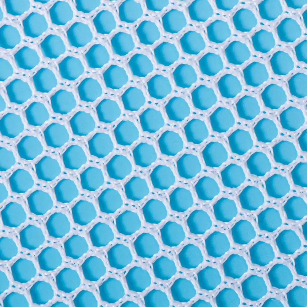 Превосходное качество, 100% полиэстер, Защита окружающей среды, жесткая сетчатая ткань для мешка для стирки