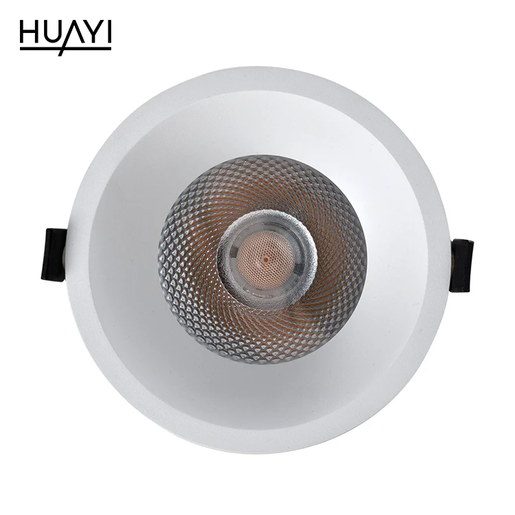HUAYI High Quality Cheap Price Cob 7w 9w 12w 15w 20w 30w Aluminum Indoor Recessed Led Spotlight