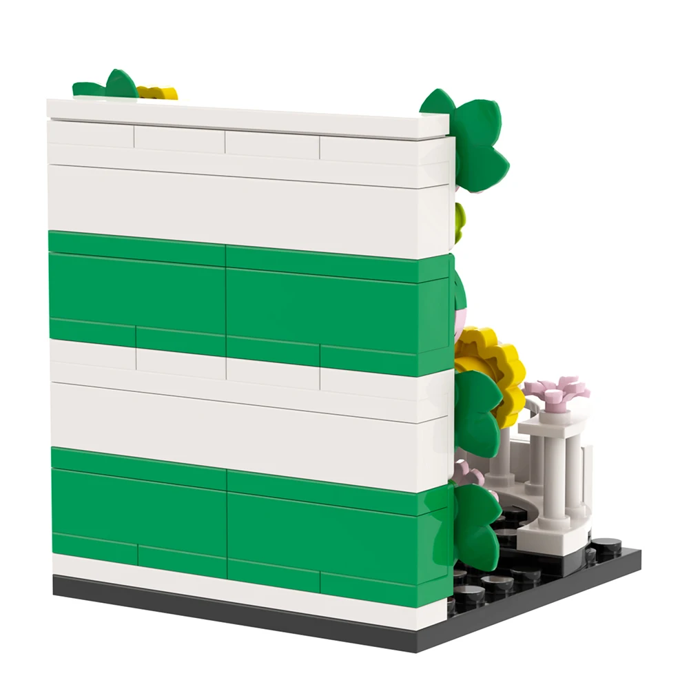 wholesale city Series Wedding scene White Arch MOC MOOXI MOC4095 blocks & model building toys bricks promotional toys