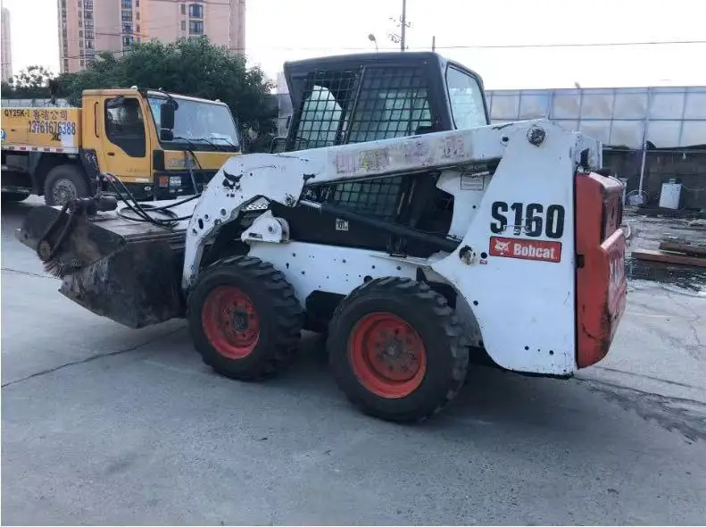 Хорошее качество б/у B0b погрузчик S160 для продажи Боб-погрузчик по