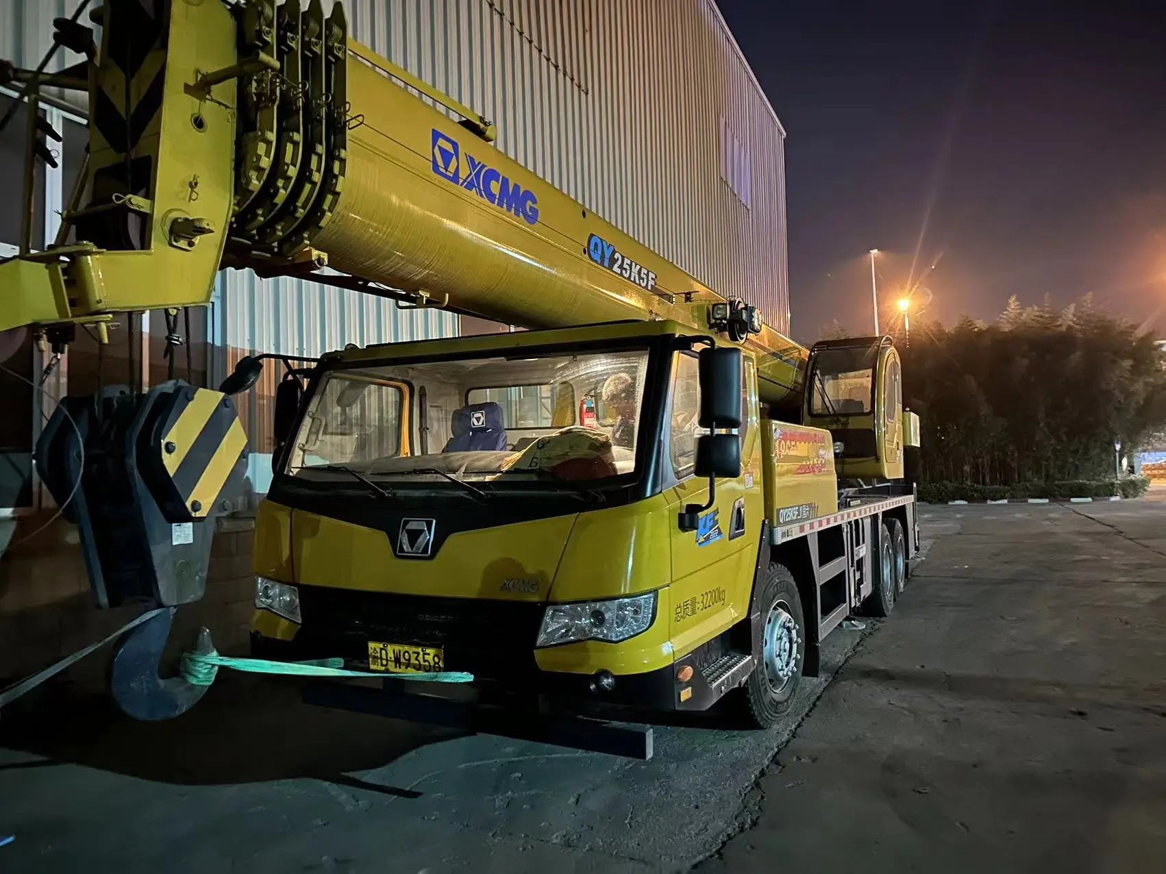 XCMG Official QY25K5F Used Crane Truck Used 25T Telescopic Boom Truck Crane Price