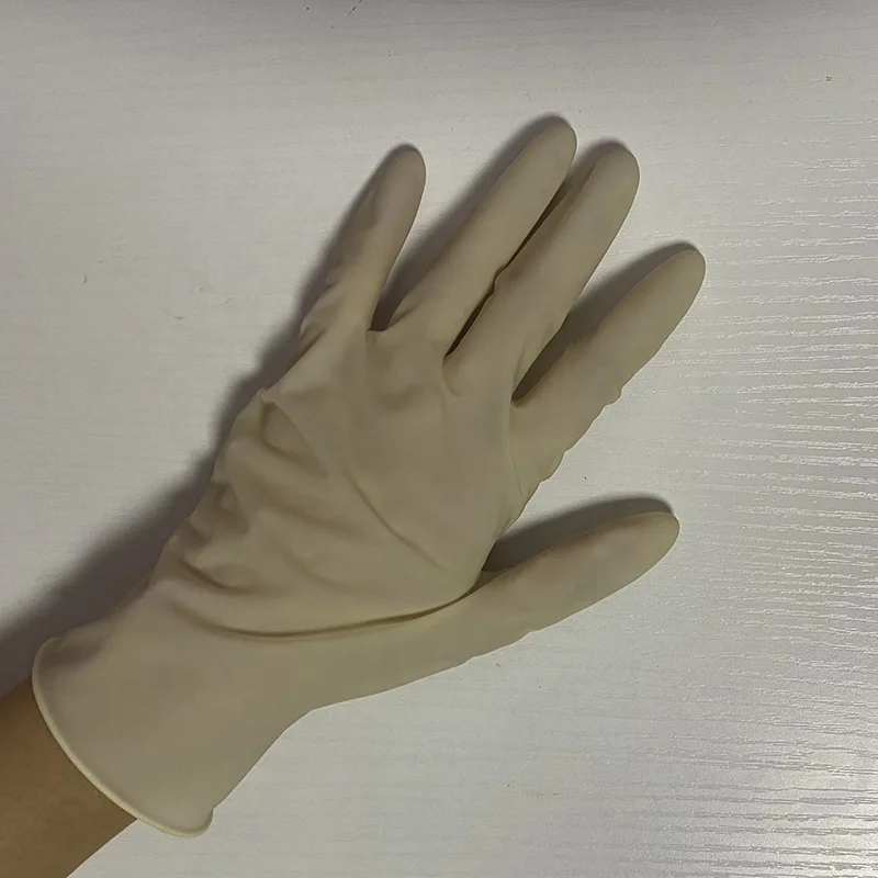 Malaysia Safety Gloves Disposable Latex Powder Free Examination Gloves