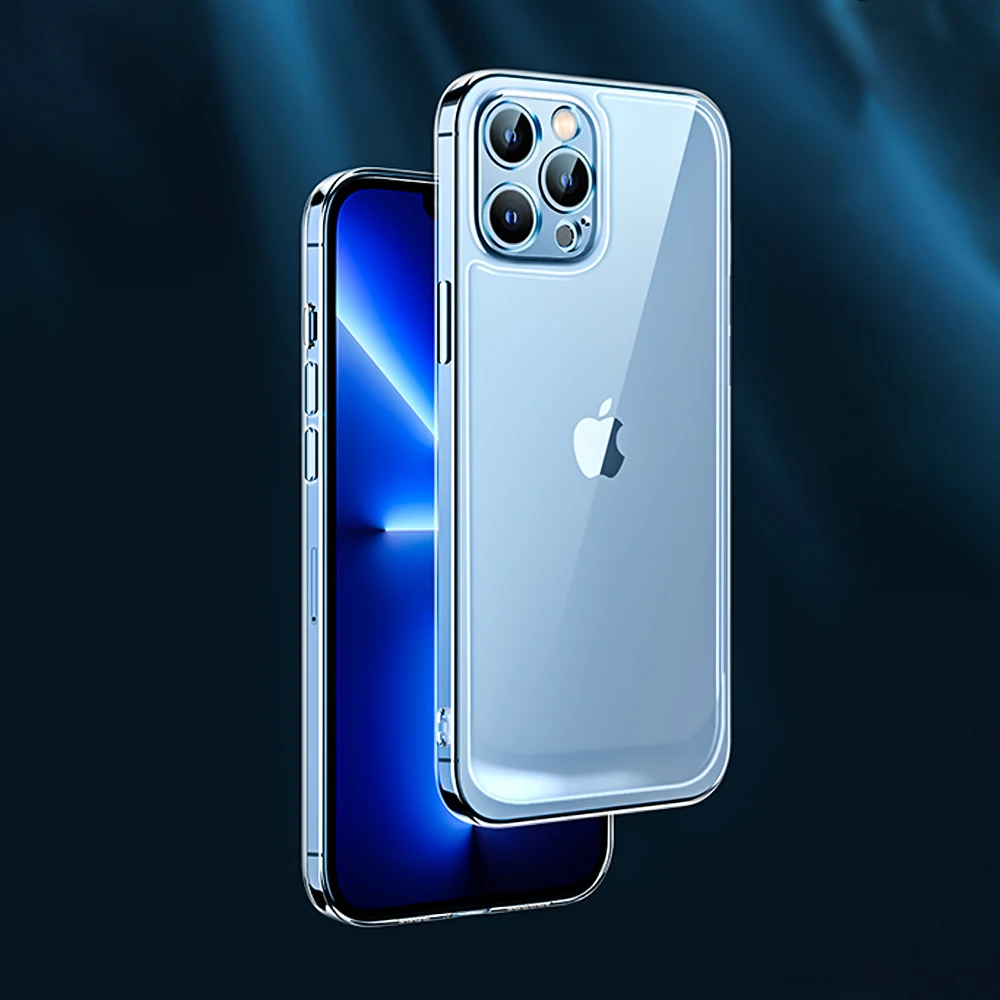 Shockproof High Clear TPU Space Phone Case For iPhone 13 pro max